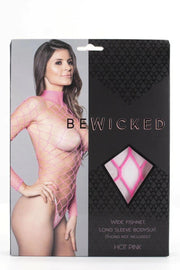 1909 Dancing All Night Bodystocking Hot Pink