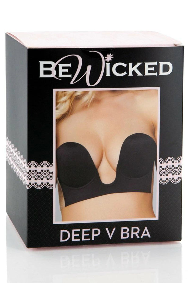 BWXB093BK Deep V Bra - Black