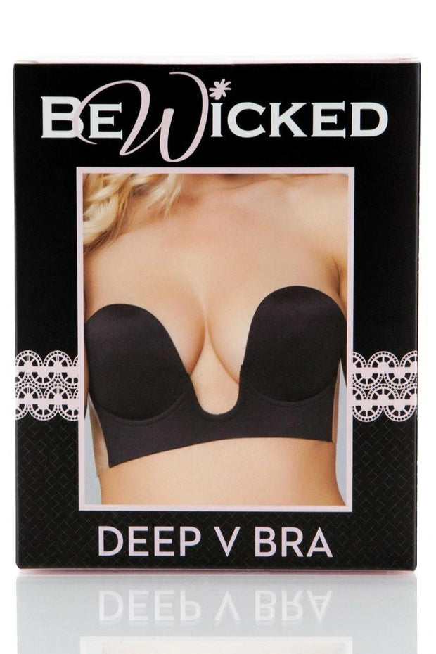 BWXB093BK Deep V Bra - Black